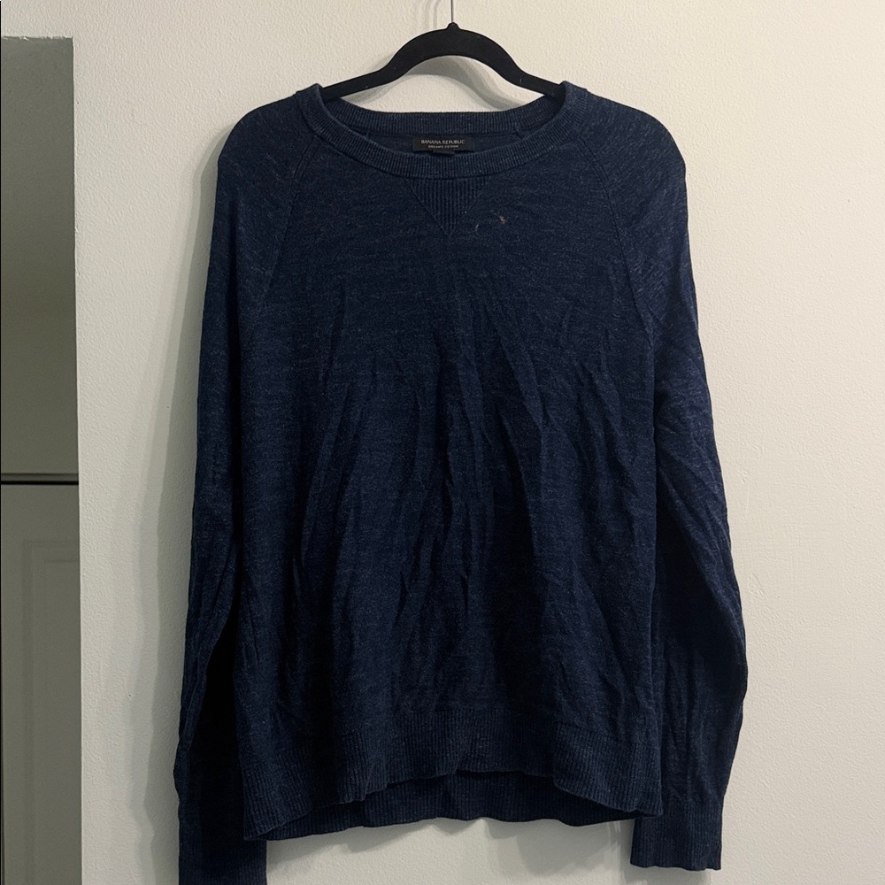 Banana Republic Deep Blue Men's Sweater